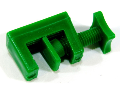 Пластиковый зажим для трубки Ф-4мм 1шт